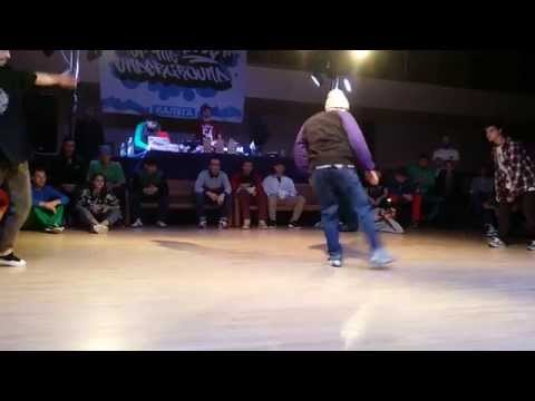 KOTU 2014 | Final Footwork 2x2 | Fast Foot & Arsex vs Revolt