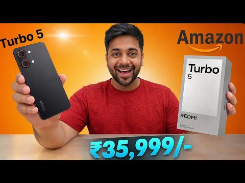Thumbnail for Redmi Turbo 5 ₹35,999/- Buy or Not MUST WATCH 🔥🔥🚀🚀