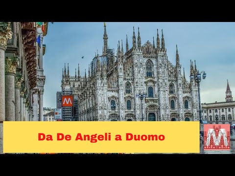 Metropolitana Milano - In viaggio sulla linea M1 da De Angeli a Duomo