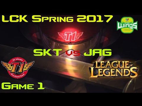 Highlights: LCK Spring 2017 - SKT vs JAG Game 1