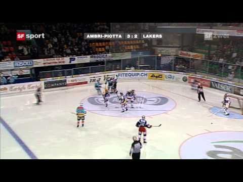 1. Runde 10.09.10 Ambri - Lakers 5:6 n.V.