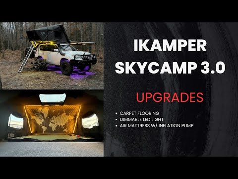 iKamper Skycamp 3.0 Creature Comfort Upgrades