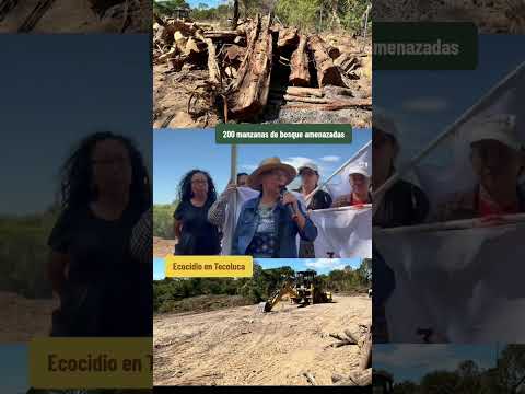 Plantón contra la construcción de basurero en San Francisco Ángulo, Tecoluca, San Vicente Sur