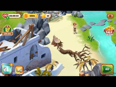 Lost island 59-60 levels Blast Adventure 🌴Gameplay Story