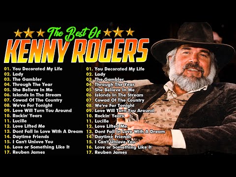 Greatest Hits Kenny Rogers Of All Time 🤠Best Country Songs of All Time🌾Memories That Touch the Heart