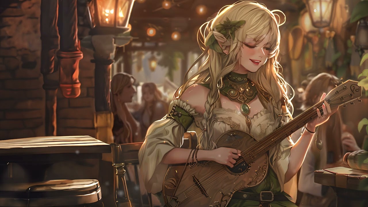 Relaxing Medieval Music - Bard/Tavern Ambience, Relaxing Celtic Music