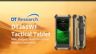 DT Research DT361WF Tactical Tablet for Situation Awareness, SAR and U