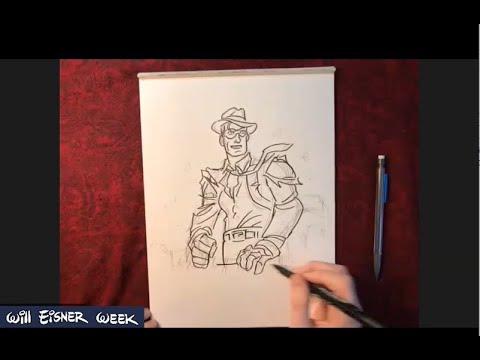 Will Eisner Week: Cartooning Workshop with Dan Schkade