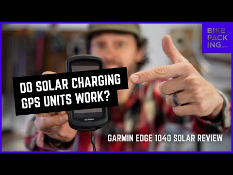 Do Solar Charging GPS Units Work? - Garmin Edge 1040 Solar Review