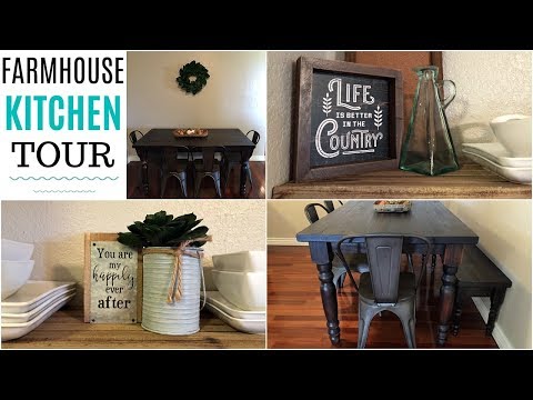 Modern Farmhouse Kitchen Makeover! | Kitchen Tour Video