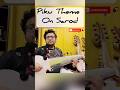 Piku Sarod Theme | Piku Theme Music Instrumental | Debanjan #shorts