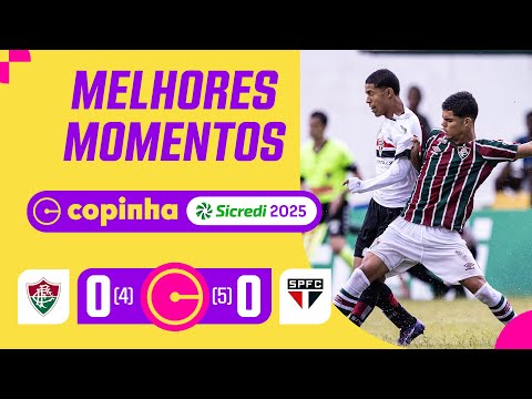 Gols e lances de Fluminense x São Paulo