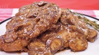 How To Make Smothered Pork Chops - Recipe - Easy! Diane Kometa-Dishin' With Di  #113