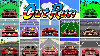 OutRun - Versions Comparison (HD 60 FPS)