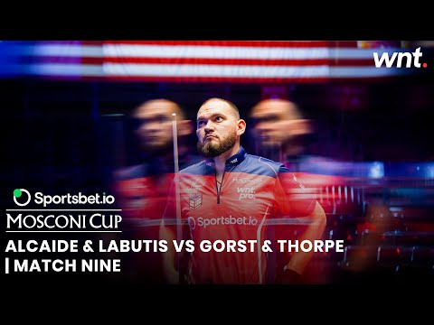 Alcaide & Labutis vs Thorpe & Gorst | Match Nine | 2025 Mosconi Cup