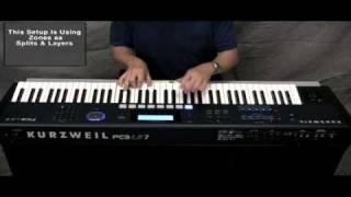 Video thumbnail for PC3LE 7:  Setup Mode #9 (Demo) by Kurzweil Music Systems