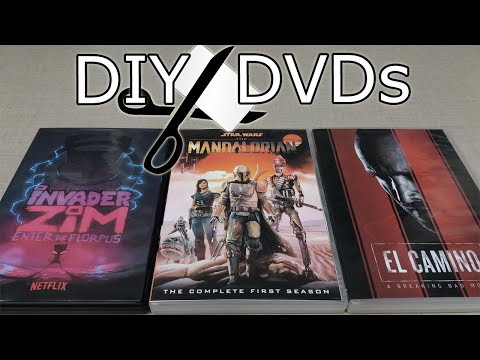 DIY DVDs: Creating your own CUSTOM DVDs & Cover Artwork