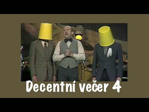 Decentní večer 4 ❖ Úspěšné scénky a písničky Divadla Semafor (1980)