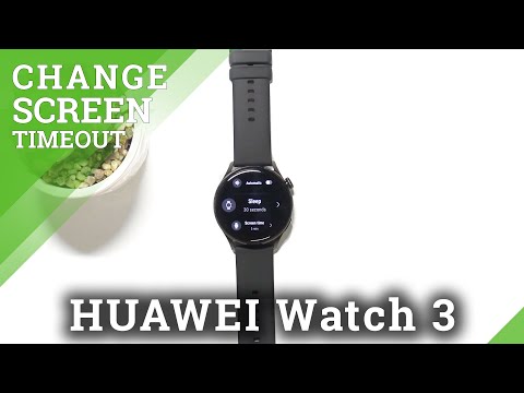 How to Adjust Screen Timeout Duration in HUAWEI Watch 3 – Display & Brightness Customization