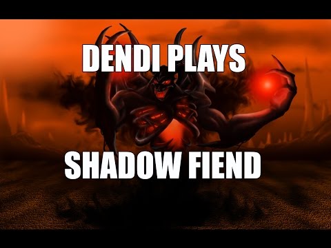 Dendi Stream : Shadow Fiend Triple Raze - Dota 2