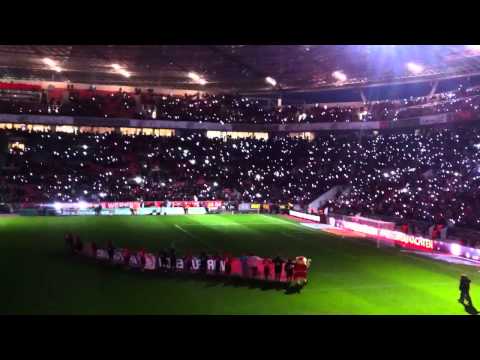 Bayer 04 Strobo Choreo Jahresausklang 2012