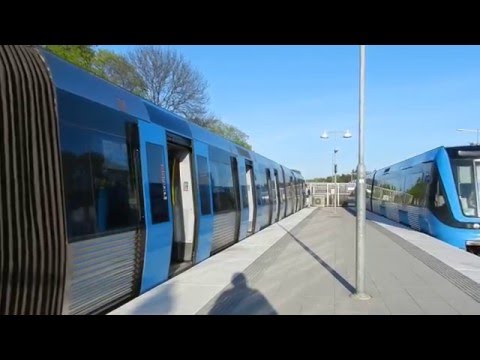 Stockholm - Public Transport - Kristineberg Tunnelbana Station (Green Line) 2016 05 07