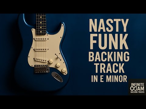 Nasty Funk Backing Track in E Dorian