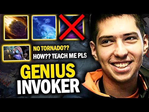 GENIUS w33 Invoker!!! AMAZING GAME CLASSIC COMBO 100% On POINT - EPIC GAMEPLAY