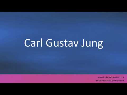 How to pronounce "Carl Gustav Jung". (German)