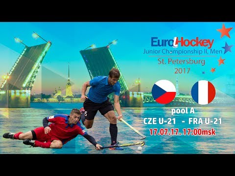 17.07.2017. EuroHockey JCII 2017. Czech Republic U-21 - France U-21