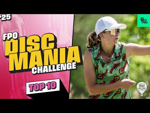 Top 10 FPO Shots from the 2025 Discmania Challenge | Jomez Disc Golf