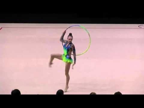 RG Senior.Hanna Bazhko.hoop.BLR * Miss Valentine 2016