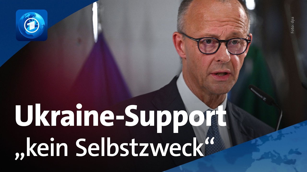 Kanzler Merz bei Verleihung des Westfälischen Friedenspreises an die NATO