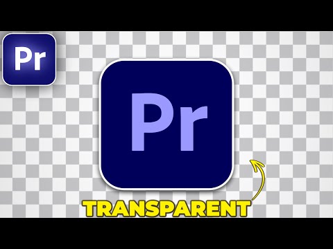 How to EXPORT a TRANSPARENT VIDEO in Premiere Pro