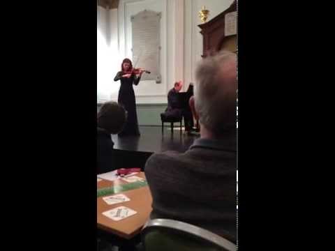 Olivia Scheepers (vln) & Léon Bak (pn) - Marc Lavry 3 Jewish Dances