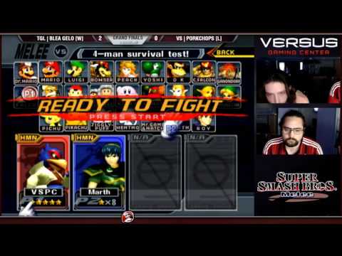 VS Weekly 5/08/16 - Grand Finals - VS|PorkChops (Falco) vs TGL| Blea Gelo (Luigi) - Melee