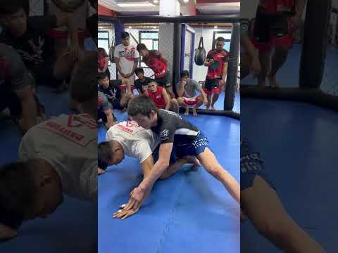 青木真也🇯🇵の寝技を熱心に学ぶチームラカイのメンバー🇵🇭