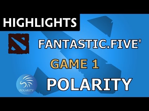 Fantastic.Five' vs Polarity Dota 2 [Game 1] WellPlay Invitational by VitalBet - Dota Highlights