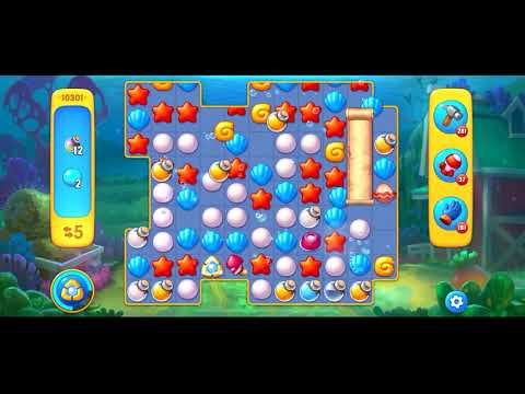 Fishdom level 10301 no boosters フィッシュダム ノーマル