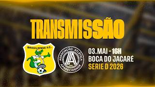 BRASILIENSE x APARECIDENSE - BRASILEIRÃO SÉRIE D 2026 - QUINTA RODADA - 03/05/2026