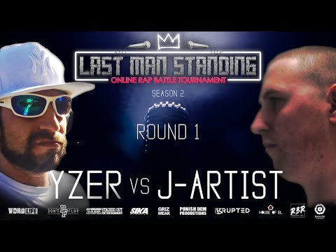 YZER vs J-Artist - The Last Man Standing Rap Battle Tournament [Season 2/Round1] @dhackmedia