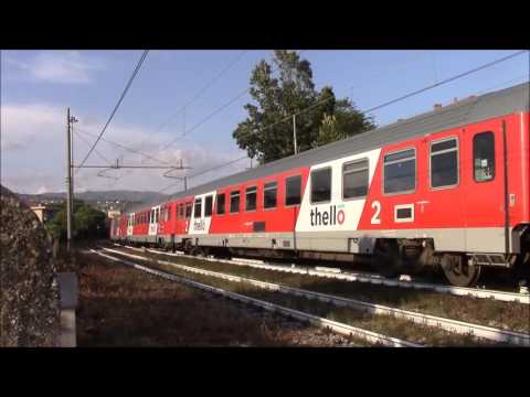 Treni nel Ponente Ligure - 13/14/15/16 Agosto 2015