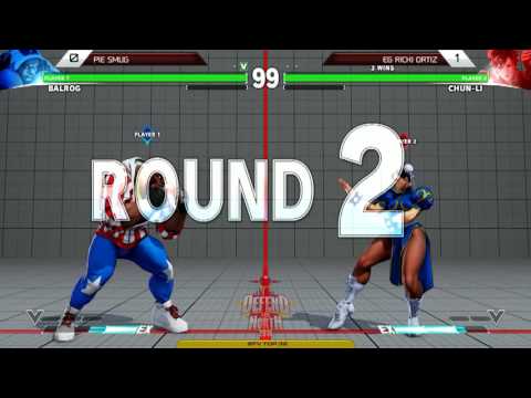 DTN2016 SFV Top 32 PIE Smug vs EG Ricki Ortiz