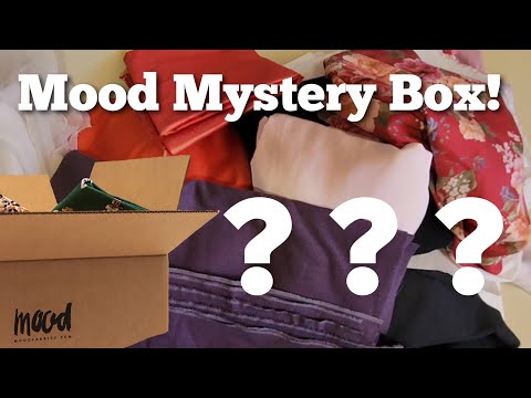 Mood Fabric Mystery Box Unboxing! Fabulous or Flop?