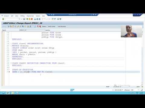 23 - ABAP OOPS - Inheritance and Final Class Part3