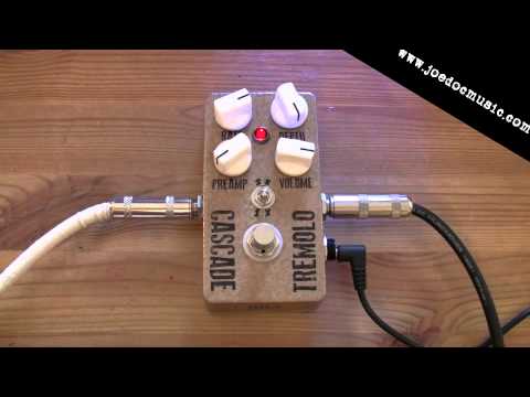 JDM "Cascade Tremolo" Pedal Demo (Fender Princeton / Marshall 18 Watt In A Box!)