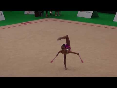 Salma Solaun (mazas) INFANTIL CPTO ESPAÑA VALENCIA 2017