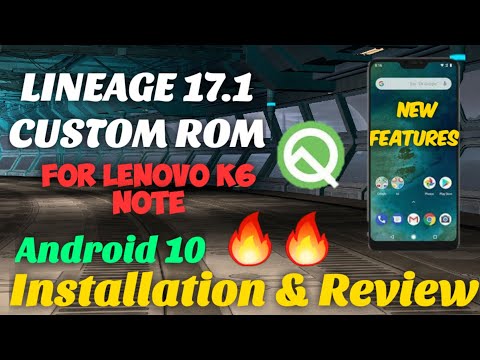 Lineage 17.1 Custom ROM 🔥🔥  - Android 10 |  Installation & Review | Android 10 Custom ROM