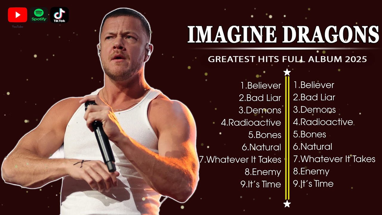 IMAGINE DRAGONS ~ ✨ ✨ Greatest Hits Full Album 2024