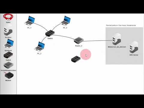Netzwerktechnik 4: Webserver und DNS-Server mit Filius